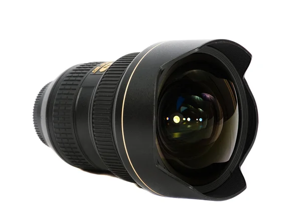 High end 14-24 mm. wide angle zoom for full frame dslr — Stock Photo, Image