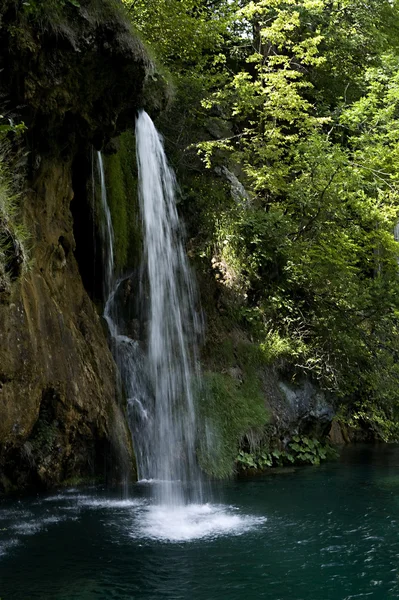 Plitvice lagos parque nacional, croácia. — Fotografia de Stock