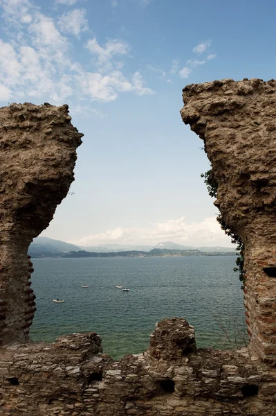 Lago di Garda, Italien Royaltyfria Stockbilder