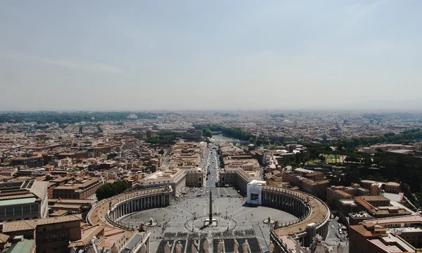 Vatikanstaten, Petersplatsen Stockfoto