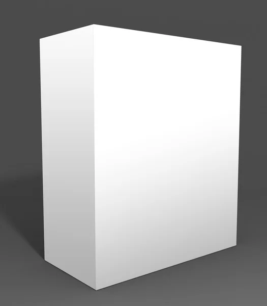 stock image Ideal clear white box