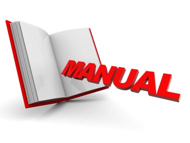 Manual book clipart