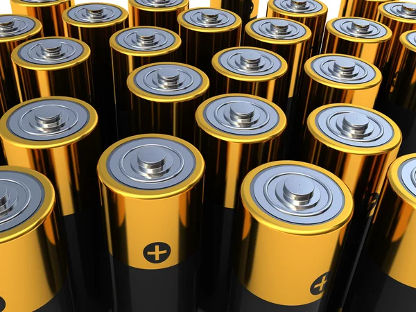 Tło baterii — Zdjęcie stockowe