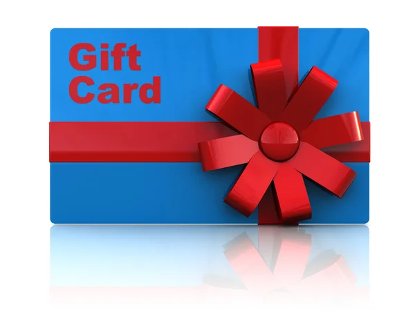 Gift card — Stock Photo, Image