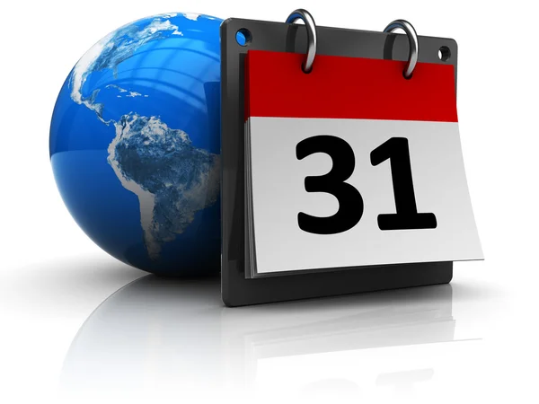 World calendar — Stock Photo, Image