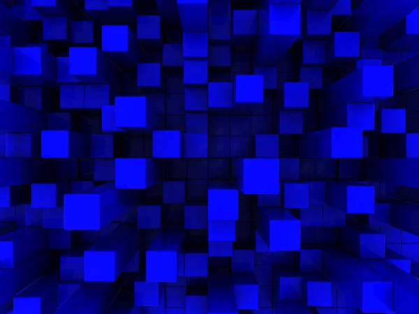 Φόντο μπλε τετράγωνα — Φωτογραφία Αρχείου