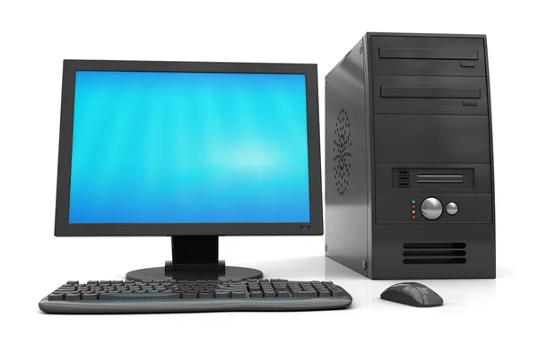 Desktop computer — Stock Photo, Image