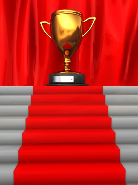 Schodiště na trophy — Stock fotografie