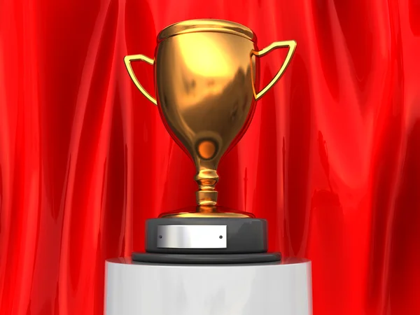 Trofee cup — Stockfoto