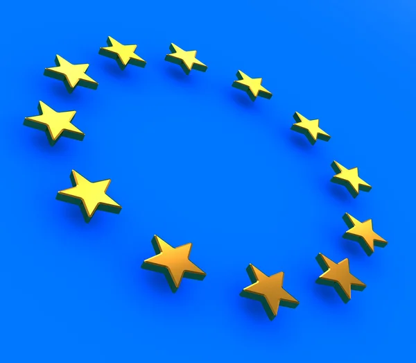 Europäische Stars — Stockfoto