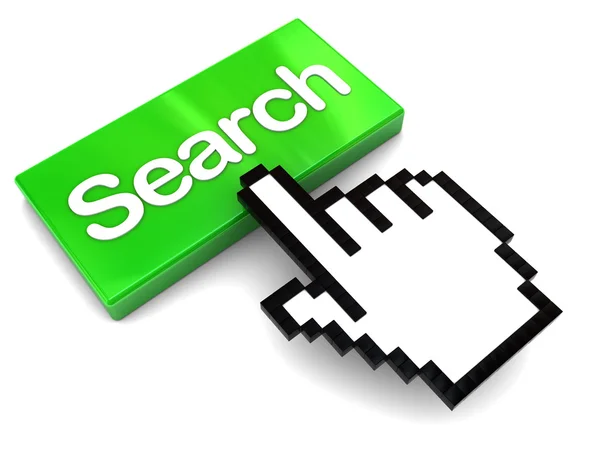 Search button push — Stock Photo, Image