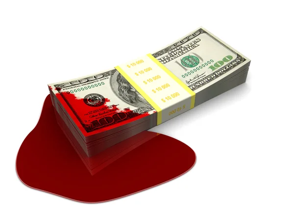 Blood money — Stock Photo, Image