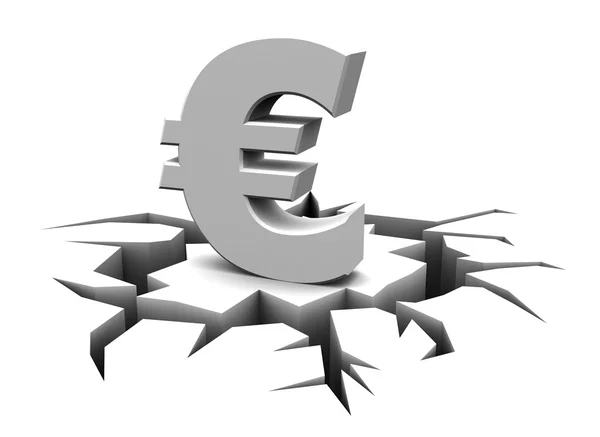 Eurokrisen — Stockfoto