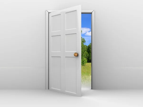 Drzwi do lata — Zdjęcie stockowe