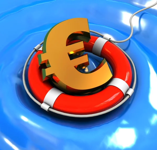 stock image Euro rescue