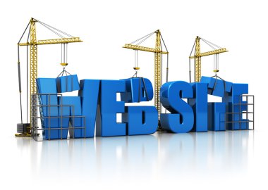 Website building clipart