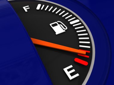 Fuel meter clipart