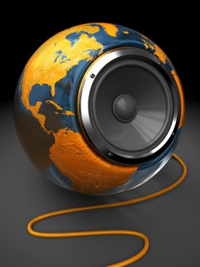 World music clipart