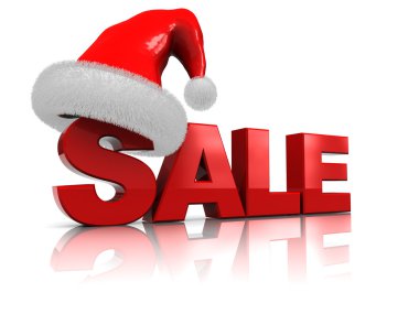 Christmas sale sign clipart