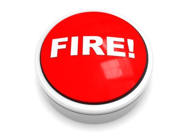 Fire button clipart