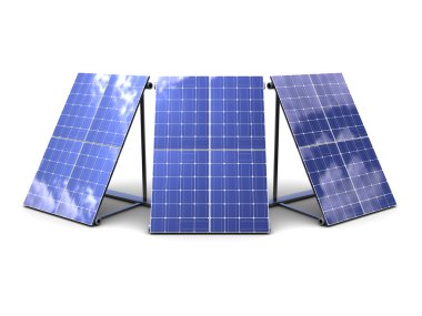 Solar panels clipart