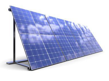 Solar panels clipart