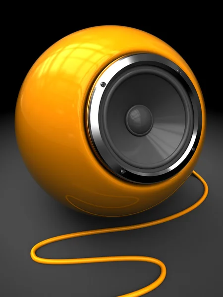 현대 오디오 스피커 — 스톡 사진