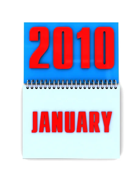 Calendário 2010 — Fotografia de Stock
