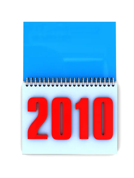 2010 calendar — Stock Photo, Image