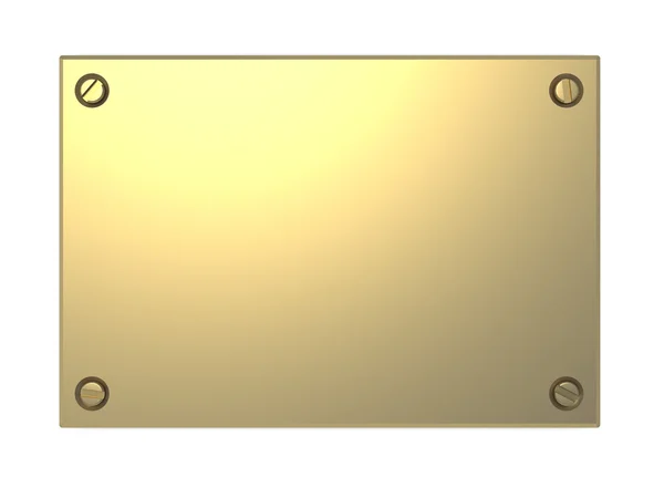 황금 격판덮개 — 스톡 사진