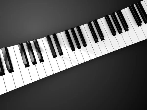 Piano background — Stock Photo, Image