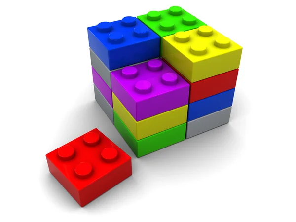 Puzzle blocks — Stock Photo, Image
