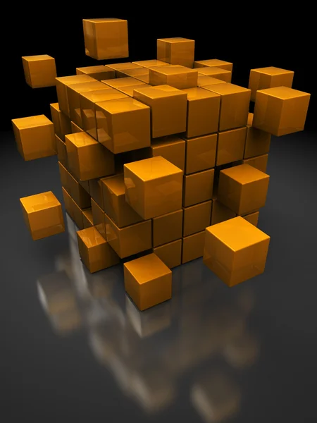 Struktur der Boxen — Stockfoto