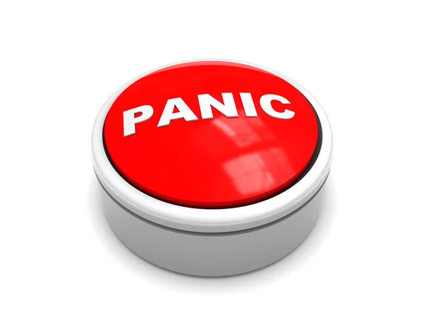 Botão de pânico — Fotografia de Stock