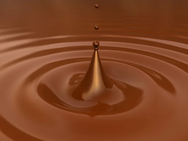 stock image Liquid chocolate