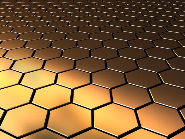 Hexagons background — Zdjęcie stockowe
