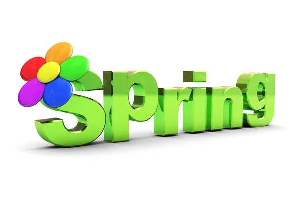Spring sign — Stock Photo, Image