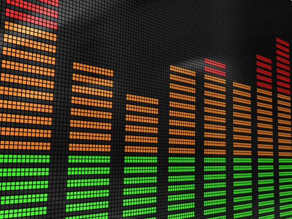 Audio spectrum — Stock Photo, Image