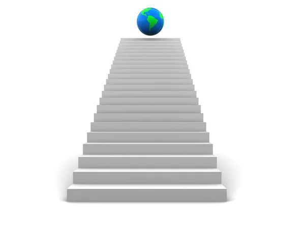 Lépcsőház a világ — Stock Fotó