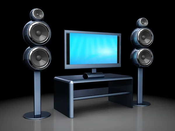 Home theater — Stock Photo, Image