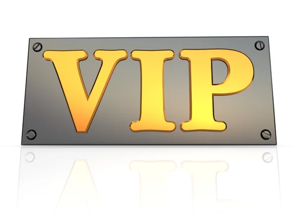 Znak dla VIP-ów — Zdjęcie stockowe