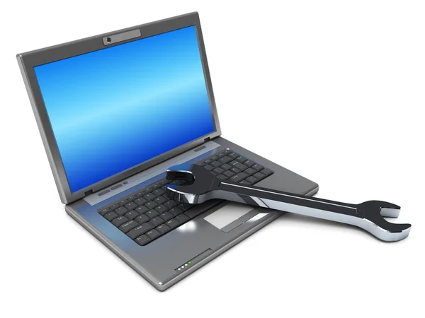 Reparação Laptop — Fotografia de Stock
