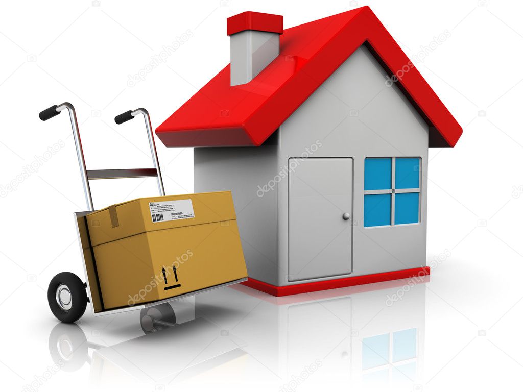 Delivery to home Stock Photo by ©mmaxer 3554871