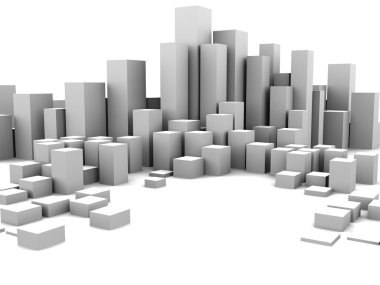 Abstract city clipart