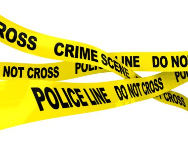 Police line clipart