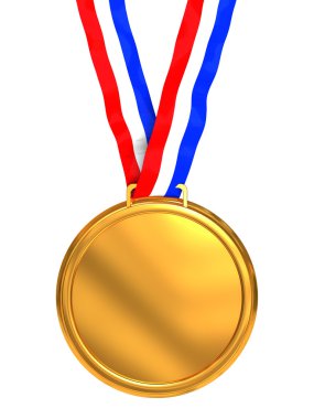 Golden medal clipart