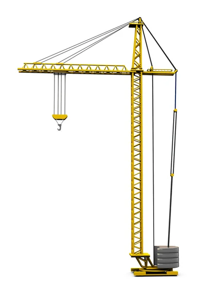 Bygga crane — Stockfoto