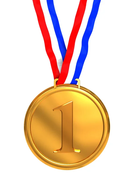 Медаль "Первое место" — стоковое фото