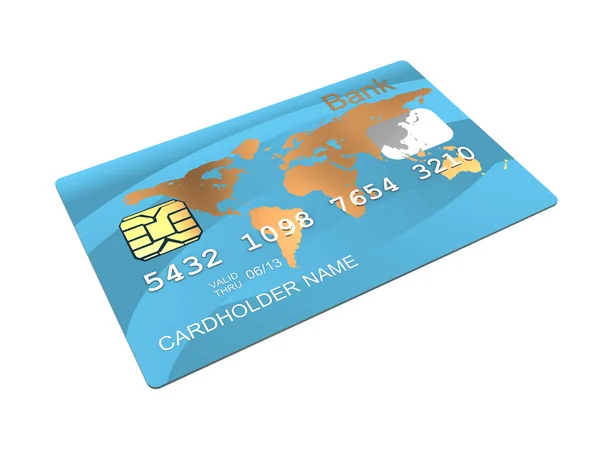 Stock image Plastic card