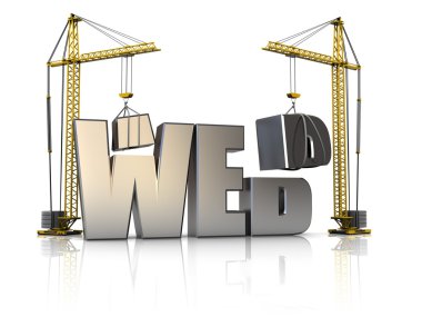 Web construction clipart